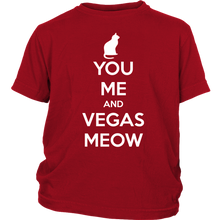 Load image into Gallery viewer, You, Me and Vegas Meow T-shirt Gift for Cat Lovers Pet Owner - NJExpat