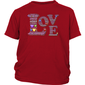 Love & Hearts T-shirt Gift Tee for everyone and everyone - NJExpat