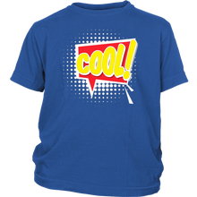 Load image into Gallery viewer, Cool! T-shirt Gift Tee Cartoon Comic Speech Bubble - NJExpat