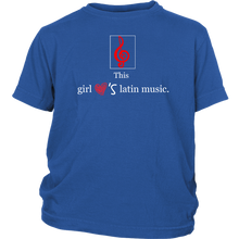 Load image into Gallery viewer, This Girl Loves Latin Music T-shirt Tee Gift - NJExpat