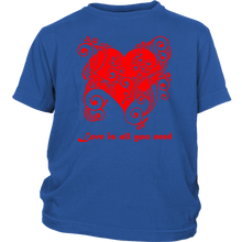 Load image into Gallery viewer, Love is all you need Hearts T-shirt - NJExpat