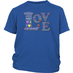 Love & Hearts T-shirt Gift Tee for everyone and everyone - NJExpat