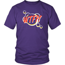 Load image into Gallery viewer, WTF! Cartoon Comic T-shirt Gift Tee - NJExpat