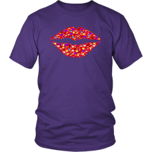 Load image into Gallery viewer, Lips Hearts T-shirt - NJExpat