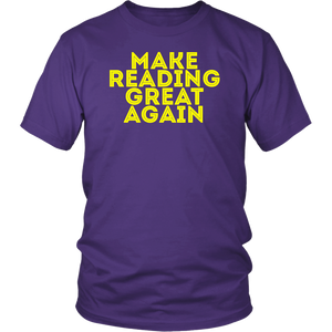 Make Reading Great Again T-shirt Gift Tee for all - NJExpat