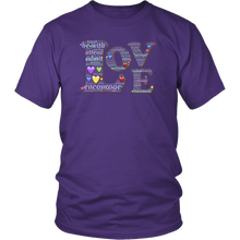 Load image into Gallery viewer, Love &amp; Hearts T-shirt Gift Tee for everyone and everyone - NJExpat