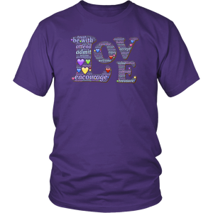 Love & Hearts T-shirt Gift Tee for everyone and everyone - NJExpat