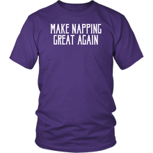 Load image into Gallery viewer, Make Napping Great Again! T-shirt Gift Tee for anyone - NJExpat